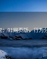 行为研究：91网页版，行为分析 网站