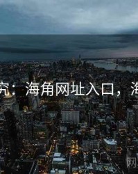 深度研究：海角网址入口，海角平台