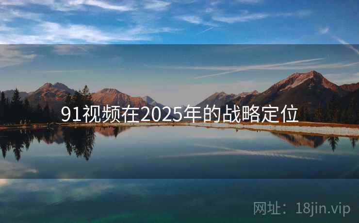 91视频在2025年的战略定位