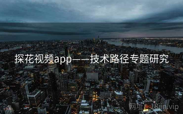 探花视频app——技术路径专题研究